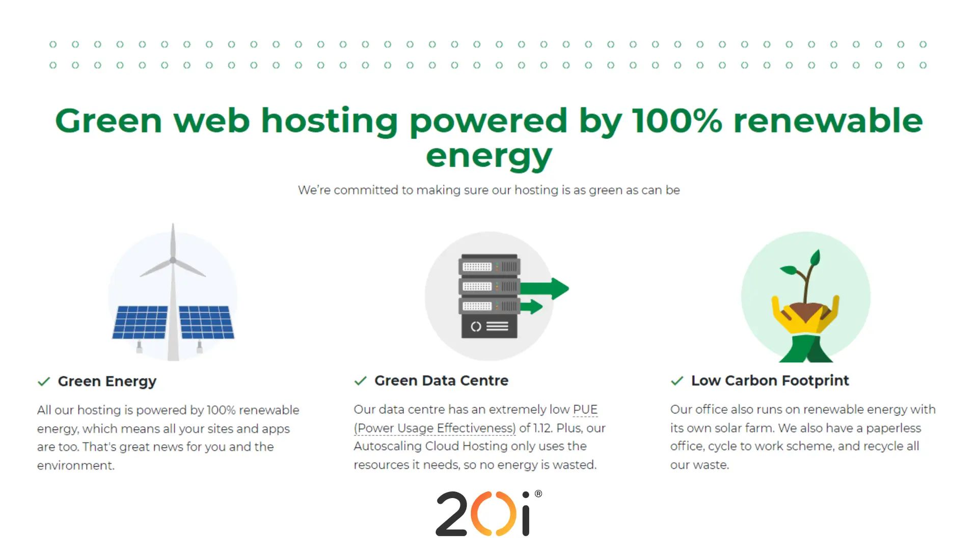 20i Green Web Hosting