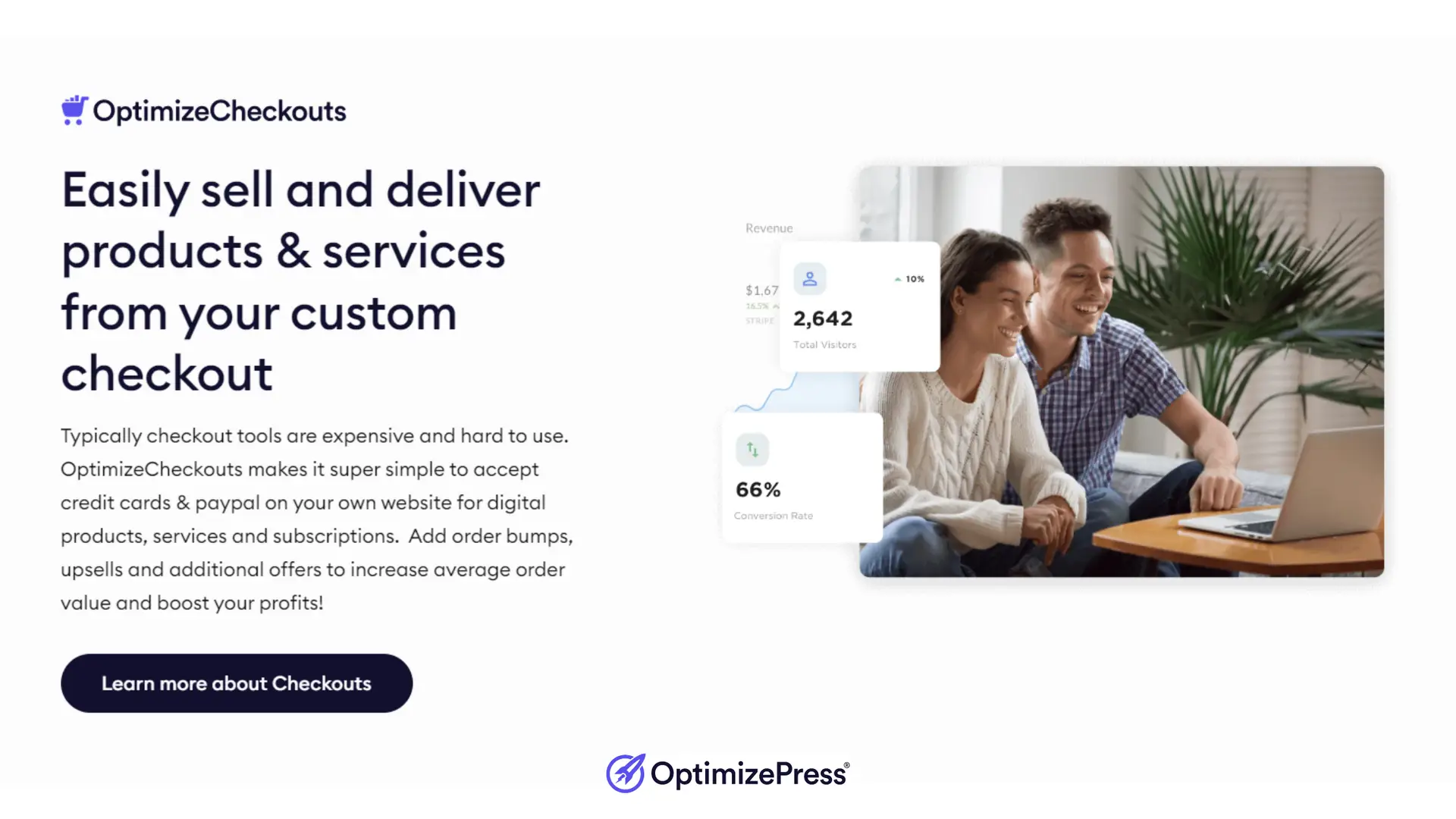 OptimizePress checkouts