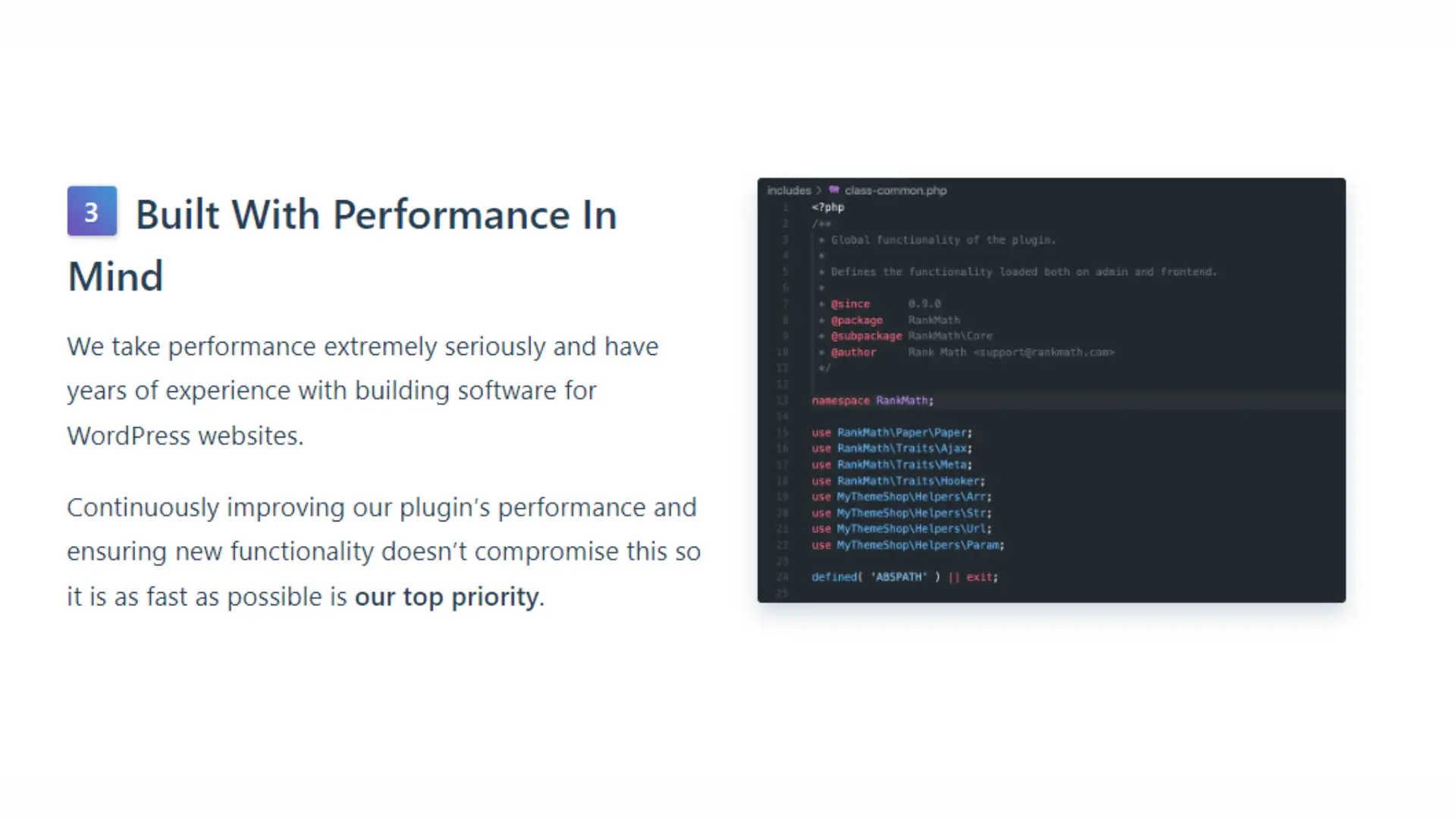 RankMath SEO Performance
