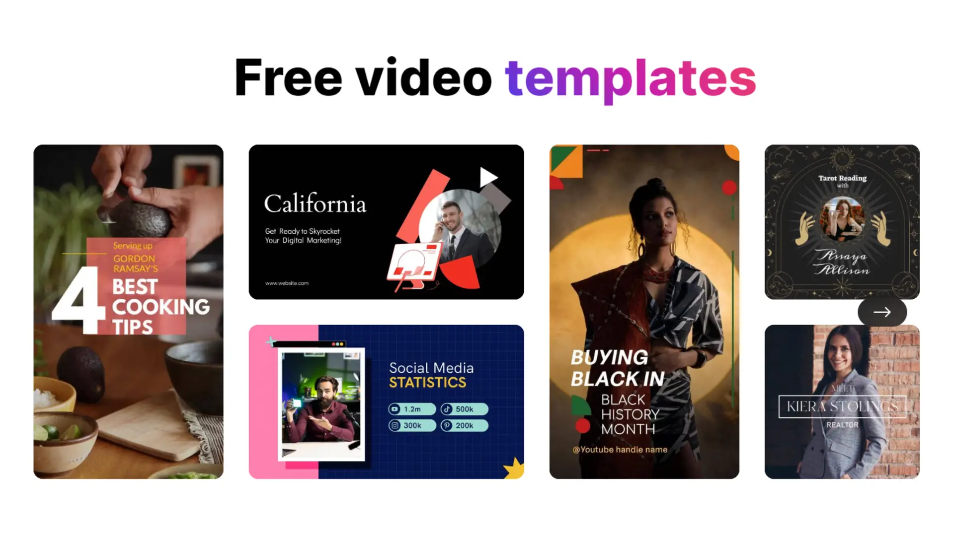 Invideo Free Video Templates