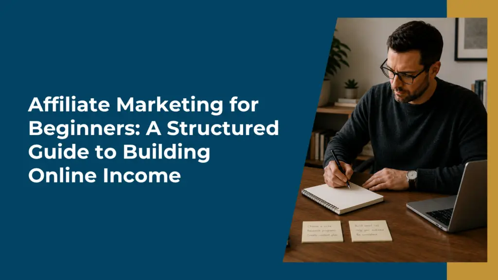 Affiliate Marketing for Beginners: A Structured Guide to Building Online Income