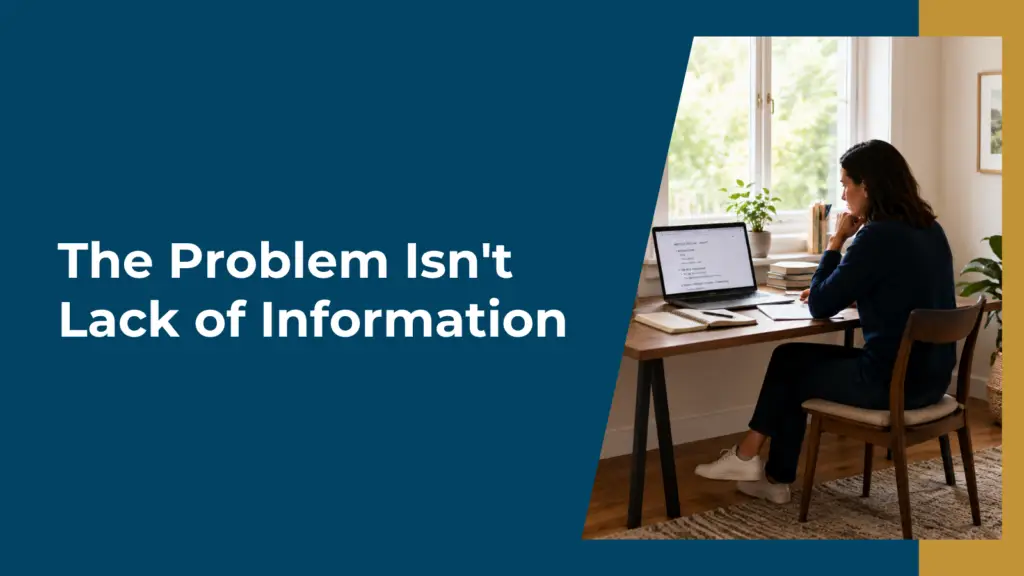 The Problem Isn't Lack of Information